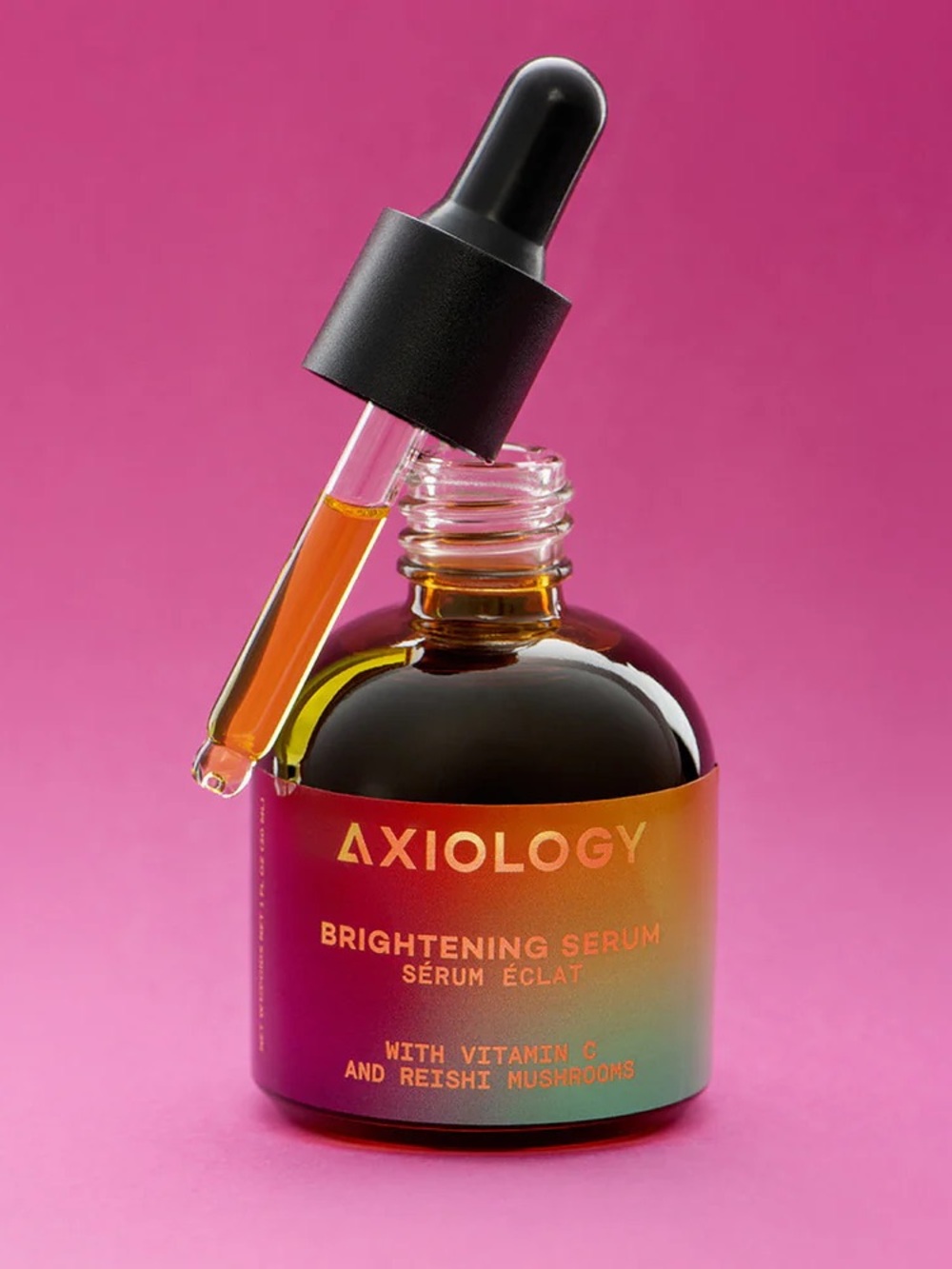 AXIOLOGY Brightening Serum — with vitamin C and Reishi mushrooms